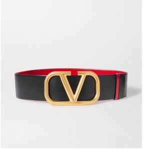Valentino double sided belt (red/black)